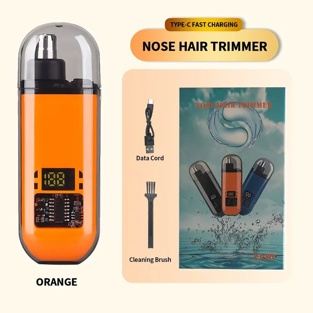 Heinast 2in1 Ear Nose Eyebrow Trimmer for Men Portable by zapcart