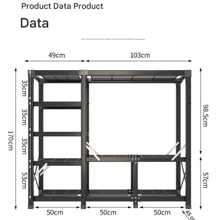 Personal Simple Folding Wardrobe for Small Apartments Rent House Bedroom Clothing Foldable Storage Rack Compact Organizer by zapcart