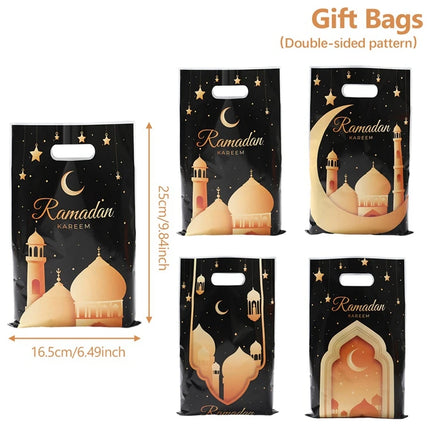 FENGRISECN Eid Mubarak Candy Bags Muslim Ramadan Gift Pack by zapcart