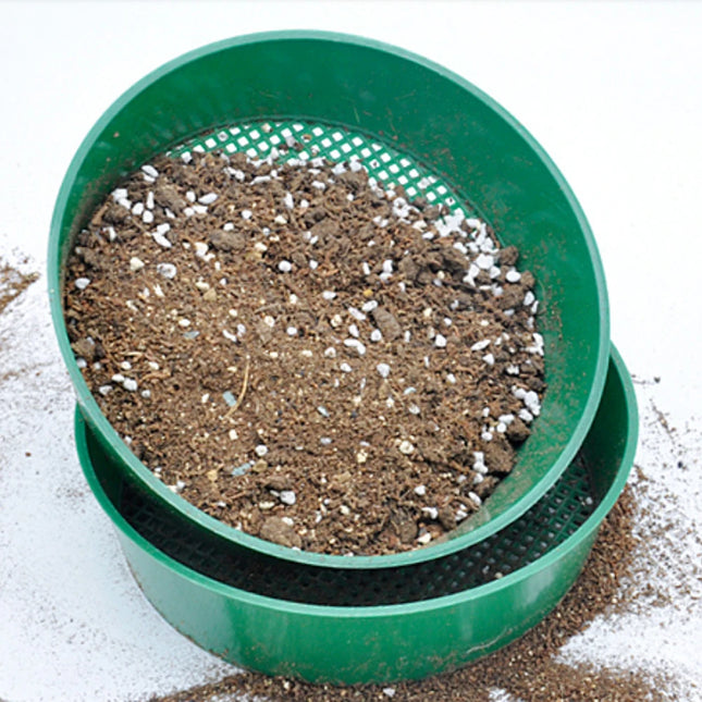 Plastic Soil Sieve Filter Mesh for Soil Stone Sifting Filtration Home Garden Flower Plant Nursery Tools by zapcart