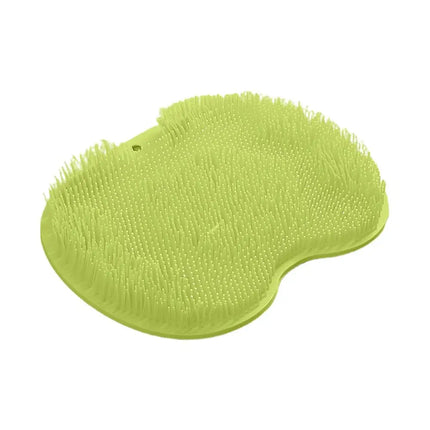Foot Wash Brush Rub Back with Sucker Brush Bathroom Tool Foot Massage Pad Shower Massage Mat Exfoliating Bath Pad Bath Sponge by zapcart