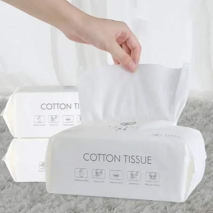 Soft Cotton Towel Disposable Face Towel Towels Bathroom Accessories Dry Rags for Washing and Drying Face Towels 50/100Pcs Home by zapcart