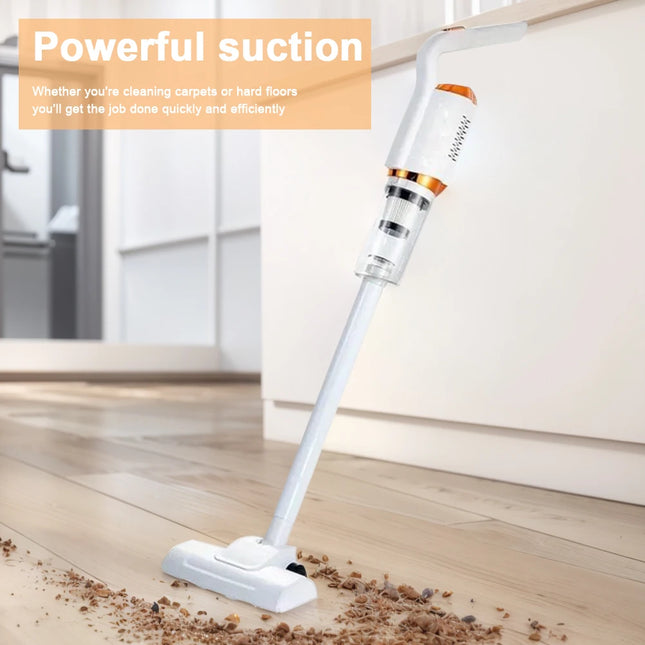 Handheld Water Sweeper USB Rechargeable Strong Suction Cordless Portable Cleaning Robot 2000mAh 2 in 1 for Vehicle Home Cleaning by zapcart
