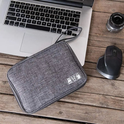 Waterproof Electronics Organizer Bag – Travel Pouch for Cables, Gadgets & Accessories by zapcart