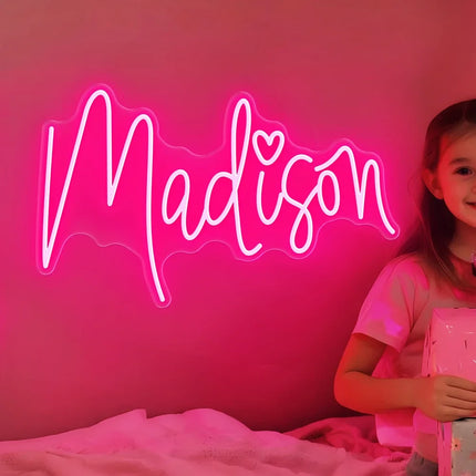 Custom Name Neon Sign Teens Gift Ineonlife USB Dimmable by zapcart