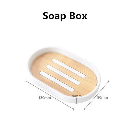 Bathroom Accessories Set Soap Dispenser Bottle Dish Washroom Toothbrush Holder Cup Suit Lotion Rack Toilet Brush Garbage Can by zapcart