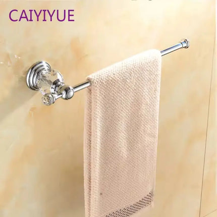 Crystal Toilet Paper Holder, Gold Toilet Roll Holder Modern Bathroom Accessories Zinc Alloy Tissue Hanger Wall Mounted by zapcart