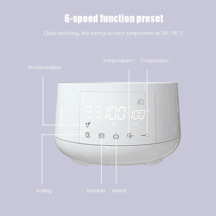 1.2L Electric Water Kettle Infant Thermostatic Milk Regulator Baby Kettle Keep Warm 24 Hours Smart Insulation Pot Milk Warmer by zapcart