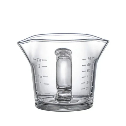 70/150ML Measuring Glass Cup with Double-end Espresso Milk Latte Jug Coffee Measure Mug Kitchen Drinkware for Cafe Shop Home-use by zapcart