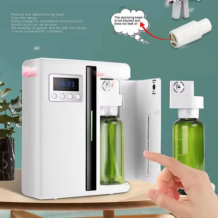 Wall Mounted Scent Air Machine For Home Waterless Essential Oil Diffuser Bluetooth Hotel Collection Diffuser For Room Spa Office by zapcart