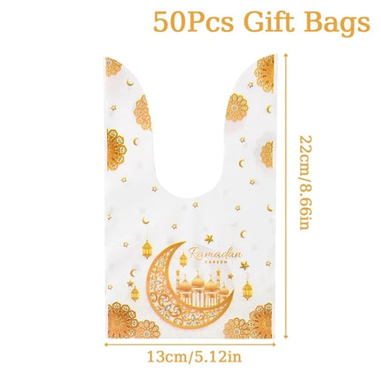 Eid Mubarak Gift Bags Ramadan Candy Cookies Muslim Party by zapcart