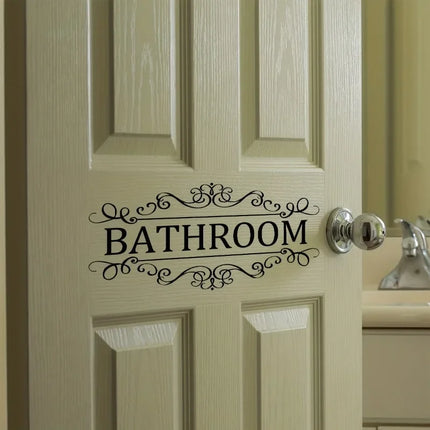 Choice Waterproof Bathroom Wall Sticker PVC Decor For Home by zapcart