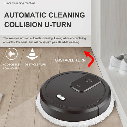 NEW Smart Sweeping and Mop Robot Vacuum Cleaner Dry and Wet Mopping Rechargeable Robot Home Appliance with Humidifying Spray by zapcart