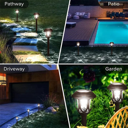 PAMNNY Solar Led Garden Light Outdoor 1PCS Waterproof Ground-plug Landscape Pathway Lawn Lamps for Villa Yard Patio Decoration by zapcart