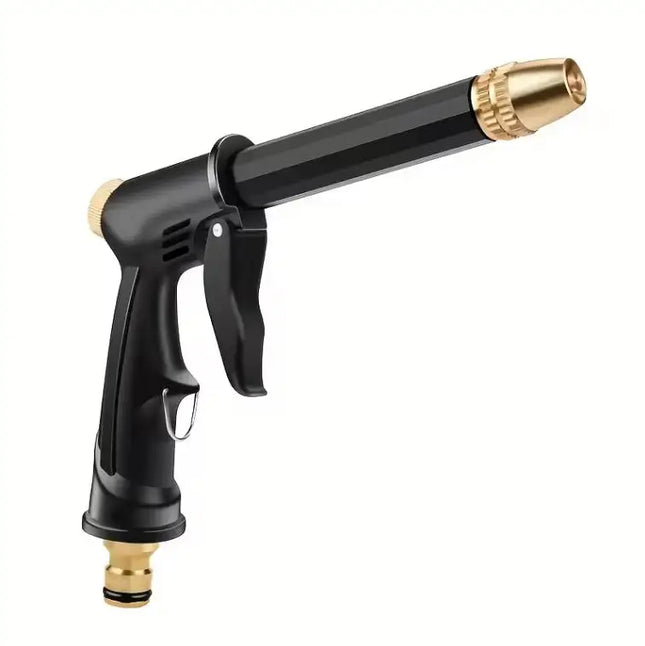 10M High Pressure Water Gun Household Car Wash Water Black Car Wash Adjustable Nozzle Water Watering Pipe Car Wash Gun for Plant by zapcart