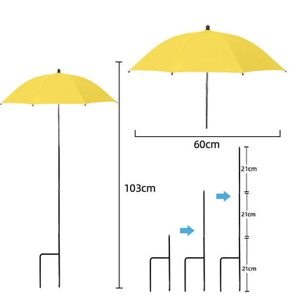 3 Pack New Type Of Garden Plant Rainproof And Sunshade Umbrella For Outdoor Garden Protection by zapcart