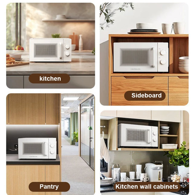 Microwave oven, domestic 20-litre commercial-grade convection microwave, digital grill built-in wall-mounted microwave oven by zapcart