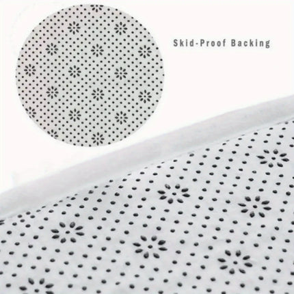 Late Night Moon Gothic Skeleton Bathroom Set - Soft Non Slip Contour Mat, Toilet Lid, and Bath Mat for Unique Home Decor by zapcart