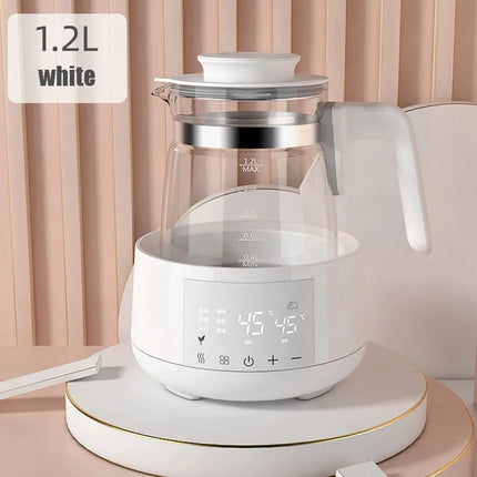 1.2L Electric Water Kettle Infant Thermostatic Milk Regulator Baby Kettle Keep Warm 24 Hours Smart Insulation Pot Milk Warmer by zapcart