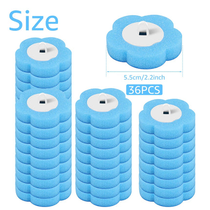 Upgrade Disposable Head Toilet Brush Set with Long Handle, Hygienic Replacement Cleaning Kit for Home Bathroom & WC Accessories by zapcart