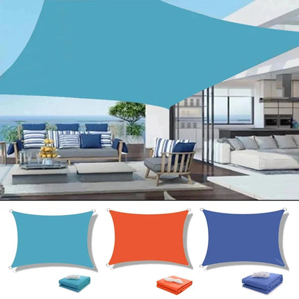 Outdoor Awnings Waterproof Sun Shade Sail Garden Canopi For Terrace Car Canvas Awning Rectangle Pool Sun-Shelter Sunshade Sail3x by zapcart