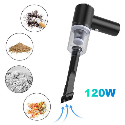 6000Pa Mini Portable Cleaner Cordless Handheld Vacuum Cleaner Strong Suction Powerful Portable Cleaning Machine for Home and Car by zapcart