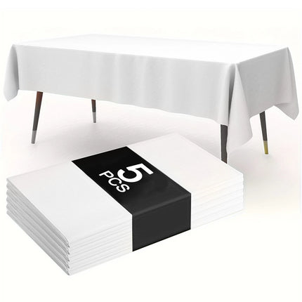 Choice Disposable Tablecloth Solid Color For Home Parties by zapcart
