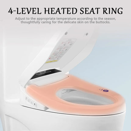 Toilet Remote Control Smart Instant Heating Display Toilet Seats Automatic flip cover Water Temperature and Pressure Adjustment by zapcart