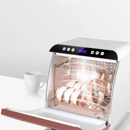 YunlinLi Factory Dishwasher Fully Automatic Dishes Disinfection Machine Lavaplatos Desktop Cupboard Kitchen Tableware Washer by zapcart
