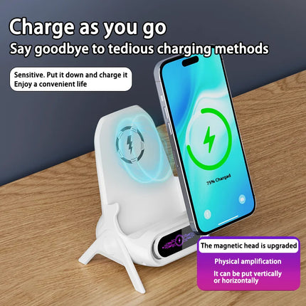 CQJT Cordless Charger Desk Phone Stand 3in1 Fast Charger by zapcart
