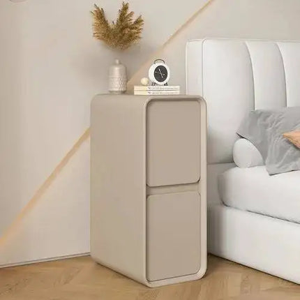 Wood Modern Bedside Tables Bedroom Small Dressing Storage Bedside Cabinet Living Room Corner Table De Chevet Home Furniture by zapcart