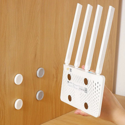 2/5/10pcs Magnetic Remote Control Holder Wall Mount Adhesive Remote Control Holder Strong Hold Tv Remote Holder for Home Office by zapcart