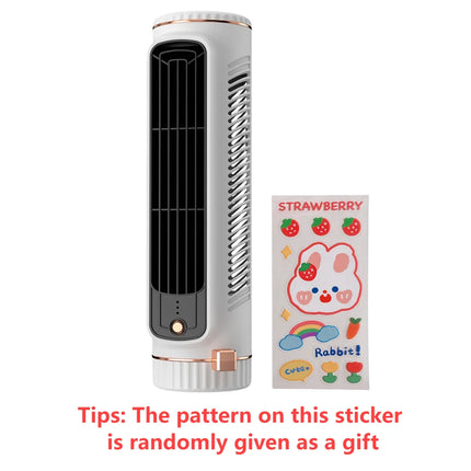 Household Desktop Tower Fan Portable Air Conditioner Fan Circulating Fan USB Charging Air Cooling Electric Fan for Room Home by zapcart