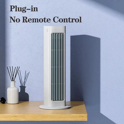 Eary Wall-mounted Bladeless Tower Fan With Remote Control Summer Strong Airflow Cooling Fan For Desk kitchen Air Conditioner Fan by zapcart