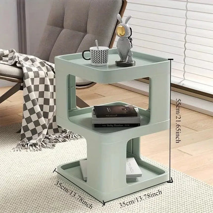 small bedside cabinet, luxurious and simple modern coffee table, a few sides, Nordic creative living room, a few corners. by zapcart