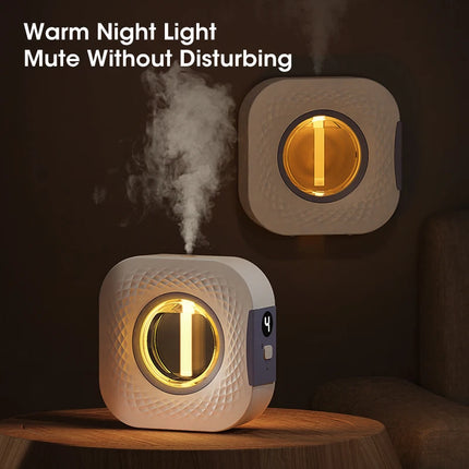 USB Smart Aromatherapy Diffuser Desktop Air Purifier with Display for Home Car Bathroom Deodorization Shangri-La by zapcart