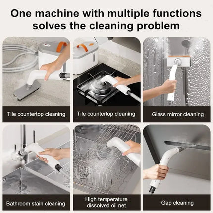 TINSOL New Handheld High Temperature Steam Cleaner Kitchen Hood Cleaner for Deep Cleaning and Sanitising Electric Steam Cleaner by zapcart