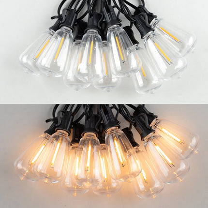 Ganriland Led String Lights Outdoor Shatterproof IP65 by zapcart