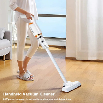 Handheld Water Sweeper USB Rechargeable Strong Suction Cordless Portable Cleaning Robot 2000mAh 2 in 1 for Vehicle Home Cleaning by zapcart