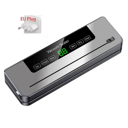 Electric Vacuum Sealer Food Storage Seal Touch Button Dry/Wet Built-in Cutter Kitchen Food Sealing Vacuum packaging machine by zapcart
