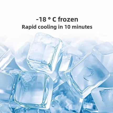 2025 New Dual Temperature Refrigerator, Separate Controls for Freezer/Fridge, Low Noise Apartment S1ize Dual Cooling Fridge by zapcart