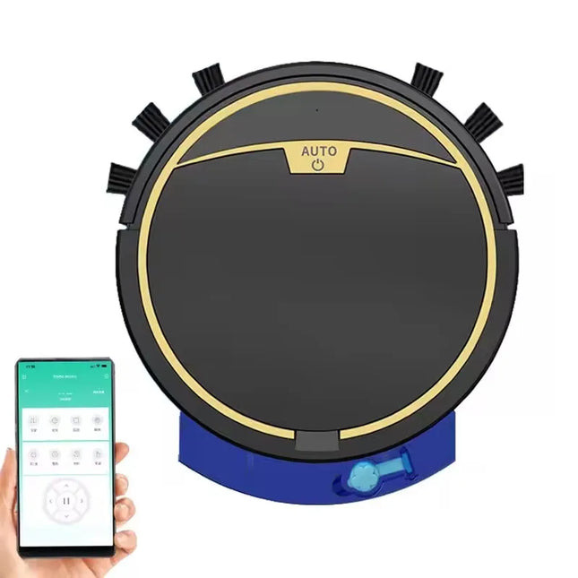New Wireless Smart Robot Vacuum Cleaner Multifunctional Super Quiet Vacuuming Mopping Humidifying For Home Use Home Appliance by zapcart