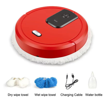 NEW Smart Sweeping and Mop Robot Vacuum Cleaner Dry and Wet Mopping Rechargeable Robot Home Appliance with Humidifying Spray by zapcart