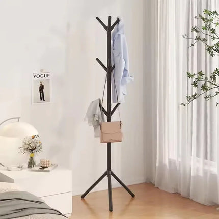 Clothes and Hats Rack Floor To Floor Bedroom Coat Hook Bedroom Vertical Tree Branch Shape Holder Hat Scarf Handbag Storage Hange by zapcart