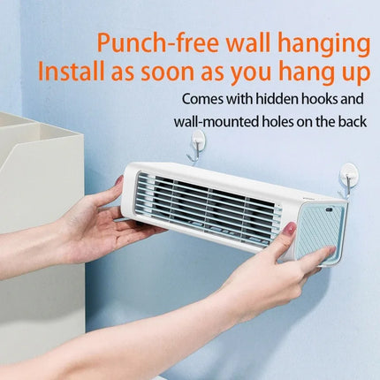 Eary Wall-mounted Bladeless Tower Fan With Remote Control Summer Strong Airflow Cooling Fan For Desk kitchen Air Conditioner Fan by zapcart