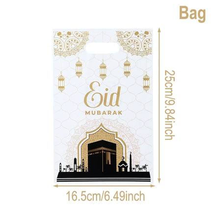 FENGRISECN Eid Mubarak Candy Bags Muslim Ramadan Gift Pack by zapcart