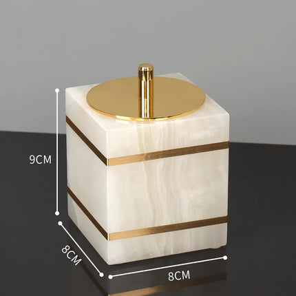 White Onyx Natural Marble Bathroom Accessories Set Gold Luxury Soap Dispenser Soap Dish Tray Toothbrush Holder Bathroom Set by zapcart