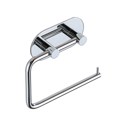 Stainless Steel Self Adhesive Toilet Paper Holder No Drilll Wc Wall Tissue Storage Bathroom Accessories Organization by zapcart