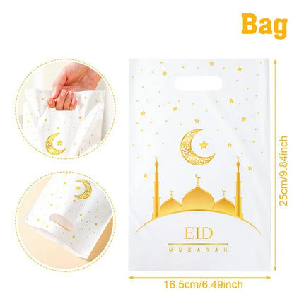 FENGRISECN Eid Mubarak Candy Bags Muslim Ramadan Gift Pack by zapcart