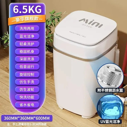 220V Compact and Automatic Southpole Mini Washing Machine for Babies and Children by zapcart